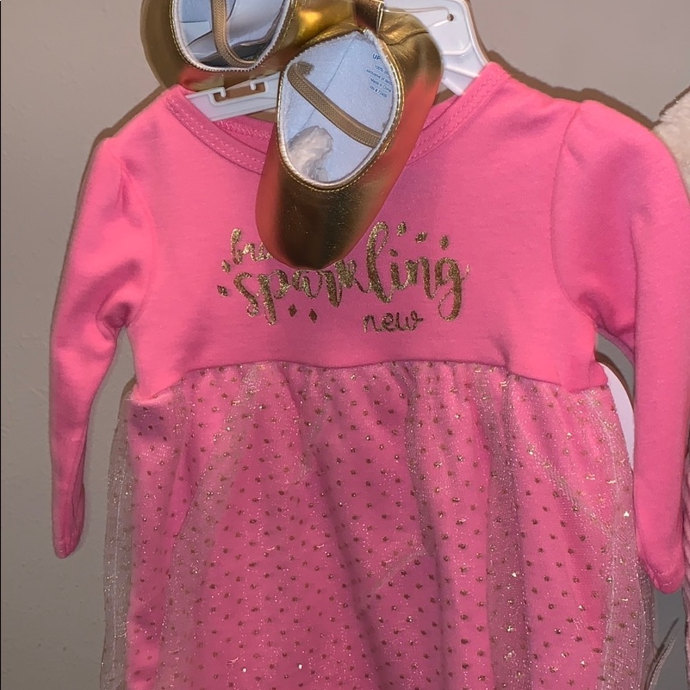 Baby shirt and shoes